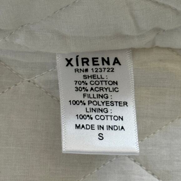 Xirena Electric Belted Brett Vest Cream Multicolor Size Small - Picture 11 of 12